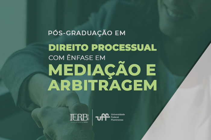 Mediação e Arbitragem será destaque de nova pós-graduação do IEP/MPRJ em parceria com a UFF