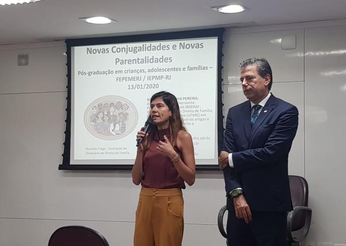 MPRJ promove aula inaugural do segundo módulo de curso de Pós que aborda novas estruturas conjugais e parentais
